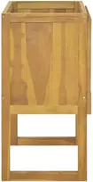 Vonios kambario spintelė, 90x40x75,5cm, tikmedžio masyvas