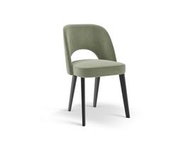Valgomojo kėdė Cosmopolitan Design Bowe Velvet, matinė, žalia sp., 52 cm x 56 cm x 83 cm