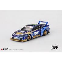 MINI GT Modeliukas 1/64 2025 Nissan Silvia S15 LB-Super Silhouette #555 Team Mini GT Liberty Walk FOrmula Driftm various (yra Sandėlyje)