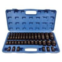 11663 1/2" 8-32mm smūginių galvučių rinkinys 35vnt.