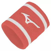Riešo apvijos Mizuno Short Wristband With Line 2P - lava orange - Oranžinė