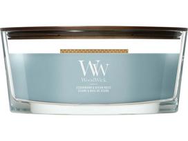 WoodWick Cedarwood & Ocean Moss Scented Candle Boat Kvepianti žvakė
