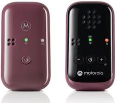 Mobili auklė Motorola Travel Audio PIP12, burgundy sp.