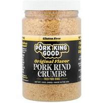 Pork King Good, Kiaulienos žievės trupiniai, originalūs, 12 uncijų (340 g)