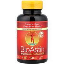 Nutrex Hawaii, BioAstin®, Havajų astaksantinas, 4 mg, 120 minkštųjų kapsulių