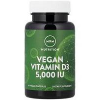 MRM Nutrition, Veganiškas vitaminas D3, 125 mcg (5,000 TV), 60 veganiškų kapsulių