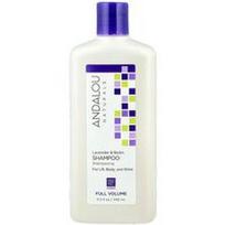 Andalou Naturals, Šampūnas, suteikiantis apimties, su levandomis ir biotinu, 340 ml