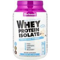 Bluebonnet Nutrition, Išrūgų baltymų izoliatas, prancūziškos vanilės skonio, 924 g