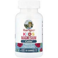 MaryRuth's, Vaikiški magnio ramūs guminukai, hibiskas, 50 mg, 60 guminukų