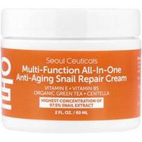 SeoulCeuticals, Daugiafunkcis viskas viename senėjimą stabdantis sraigių atstatymo kremas, 2 fl oz (60 ml)