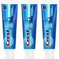 Crest, „Pro-Health“, dantų pasta su fluoru, švarios mėtos skonio, 3 vnt. pakuotė, po 121 g (4,3 uncijos)