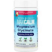 Natural Vitality, „MaxCalm®“, atpalaiduojantis gėrimų mišinys, aviečių limonadas, 142 g