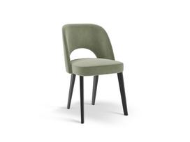 Valgomojo kėdė Cosmopolitan Design Bowe Velvet, matinė, žalia sp., 52 cm x 56 cm x 83 cm