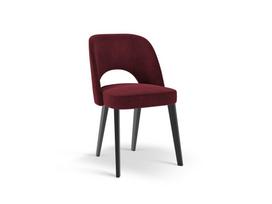 Valgomojo kėdė Cosmopolitan Design Bowe, matinė, bordo sp., 52 cm x 56 cm x 83 cm
