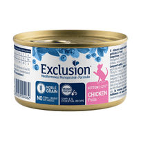 Exclusion Mediterraneo Mono Protein konservas kačiukams su vištiena, 85 g