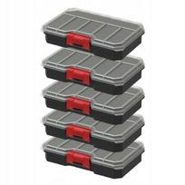 QBRICK REGULAR Organizer Compact M įrankių dėžė su 5 skyreliais