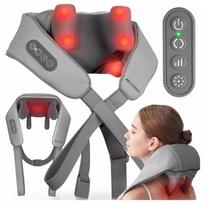 Belaidis kaklo, sprando ir nugaros masažuoklis Maltec PRO-Comfy25W Wireless Shiatsu
