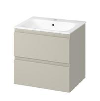 Vonios kambario spintelė su praustuvu Cersanit C468 MODIO IN-60 cashmere