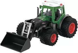 MX R/C Constructions - Traktoriaus nuotolinio valdymo pultas su kastuvu 2,4 GHz, 3,7 V ličio jonų, žalias (471476)