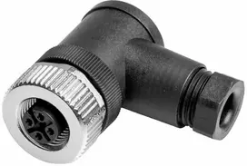Weidmuller M12 lizdas 4pin, kampu, 4-6mm kabeliui, IP67