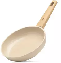 Keptuvė su keramine danga, indukcinei viryklei, smėlinė, Ø 20 cm
