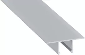 LUMINES Profilis aliuminis anoduotas LED juostoms įleidžiamas, priglaistomas, FALCO, 2m
