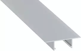 LUMINES Profilis aliuminis anoduotas LED juostoms įleidžiamas, priglaistomas, PLATO, 2m