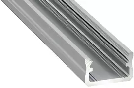 Profilis LED juostoms, aliuminis anoduotas, paviršinis A, 3 metrai, Lumines