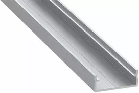 Profilis aliuminis anoduotas LED juostoms platus, DUAL, 3m, LUMINES