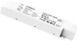 Ltech 36W 24VDC DALI-2 valdomas LED maitinimo šaltinis, Push dim