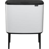 Rūšiavimo šiukšliadėžė Brabantia Bo Touch Bin 3 x 11 L, balta