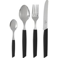 Stalo įrankių rinkinys Victorinox Swiss Modern, 24 dalių, juodas