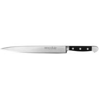 Kumpio peilis Güde Alpha 1765/26, 26 cm, juodas