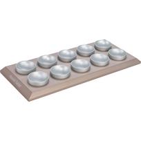Marcato Ravioli Tablet raviolių gaminimo forma su kočėlu, rožinė
