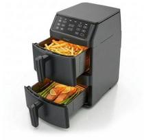 Frytkownica beztłuszczowa Seeger Dwupoziomowa Double Stack Air Fryer 11L SGR1011BK Black (Seeger) | Seeger | 8712837884846