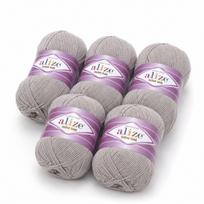 Alize Cotton Gold siūlai mezgimui, 5vnt., spalvos kodas: 200
