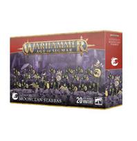 Warhammer Age of Sigmar Gloomspite Gitz: Moonclan Stabbas, 89-07, detalių skaičius 111