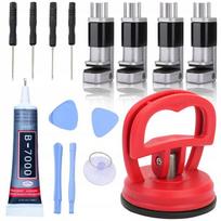 Remonto rinkinys Rosfix LCD Repair Set 4in1 – Komplektas, Ekrano įrankiai, B7000 Klijai 15 ml