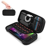 Apsauginis dėklas Nintendo Switch 2 konsolėms, kietas, 12 žaidimų, juodas