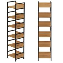 Knygų lentyna, segregatoriai, aukšta loft stiliaus metalinė spintelė, industrial , 175 cm
