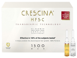 CRESCINA Transdermic 1300 Man — 20 ampulių (10+10)
