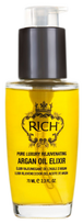 RICH Pure Luxury Argan Oil eliksyras plaukams, 70 ml – atkuriamoji formulė