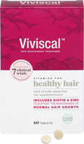 VIVISCAL Max Strength tabletės plaukams stiprinti, 60 vnt.