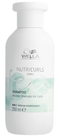 WELLA PROFESSIONALS Nutricurls šampūnas garbanotiems plaukams, 250 ml