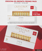 CRESCINA Transdermic Man 1300 (20+10) ampulės, 30 pakuotėje