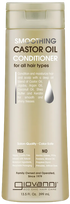 GIOVANNI plaukų kondicionierius su ricinos aliejumi lygina plaukus, 399 ml