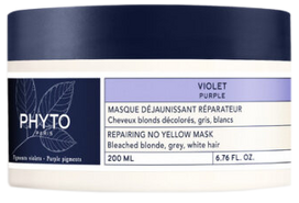 PHYTO Violetinė kaukė „No Yellow“ – 200 ml plaukams