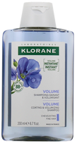 KLORANE Linų pluošto šampūnas apimčiai, 200 ml