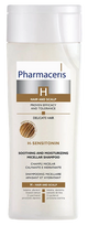 PHARMACERIS Ph H-Sensitonin švelnus šampūnas plaukų ir galvos odos priežiūrai, 250 ml