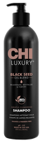 CHI LUXURY Gentlaus juodgrūdės sėklų šampūnas valymui, 739 ml
